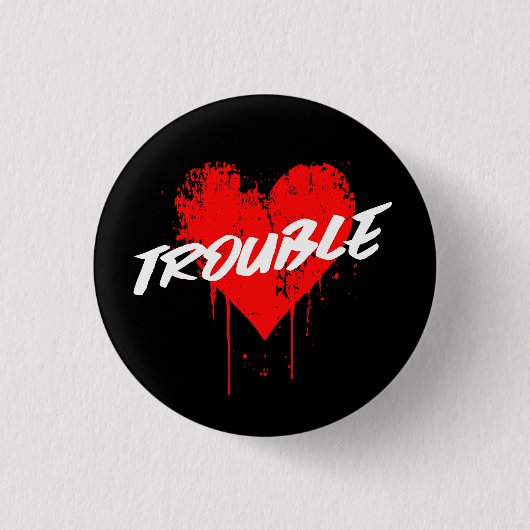 Ärger | Button-Back-Taste Button (Vorderseite)