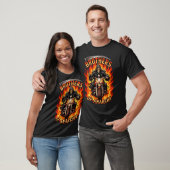 Ärger der Anarchie Sensenmann Biker T-Shirt (Unisex)