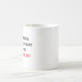 Ärger-Management-Klassen-Tasse Kaffeetasse (Mittel)