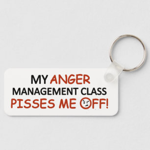 Ärger-Management Schlüsselanhänger