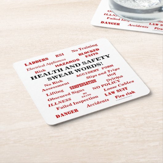 Ärgerlich lustige Witz-Gesundheits-u. Rechteckiger Pappuntersetzer (angewinkelt)