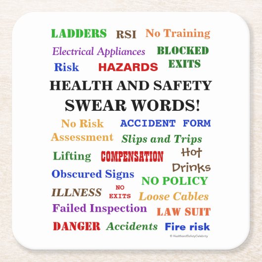 Ärgerliche aber lustige Gesundheits-und Rechteckiger Pappuntersetzer (Vorderseite)