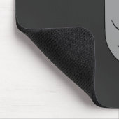 ärgerliche Katze in Brusttasche Mousepad (Ecke)