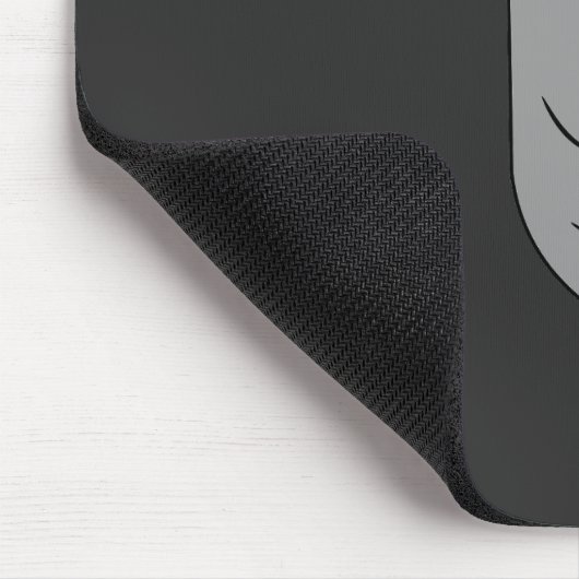 ärgerliche Katze in Brusttasche Mousepad (Ecke)