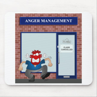 Ärgermanagement Mousepad