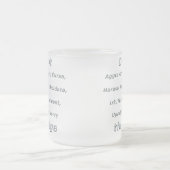 Ärgern Sie nicht den Richter Mattglastasse (Mittel)