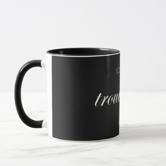 Ärgernis! ~ Einer ist immer dabei! Tasse (Links)