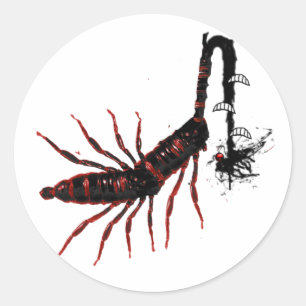 Ärgersprite-Aufkleber Runder Aufkleber