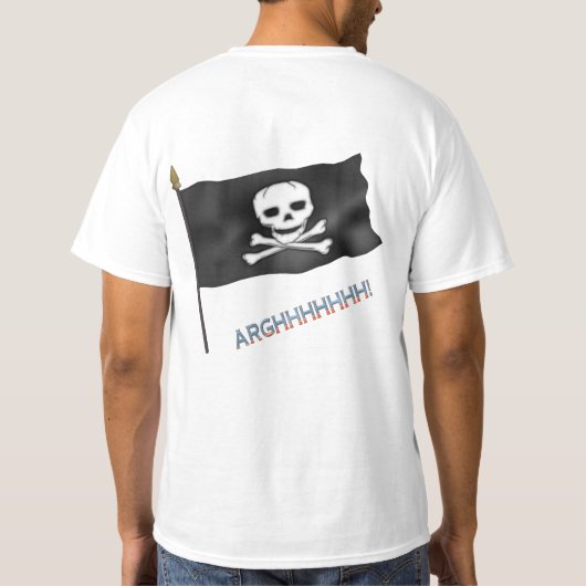 ARGHhH! Pirate T-Shirt (Rückseite)