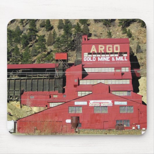 Argo Gold Mine & Mill, Idaho Springs, Colorado Mousepad (Vorne)