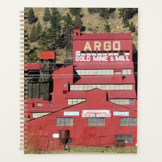 Argo Gold Mine & Mill, Idaho Springs, Colorado Planer (Vorderseite)