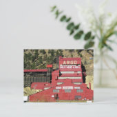 Argo Gold Mine & Mill, Idaho Springs, Colorado Postkarte (Stehend Vorderseite)