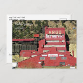 Argo Gold Mine & Mill, Idaho Springs, Colorado Postkarte (Vorne/Hinten)