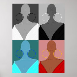 Argolas de muitas faces poster