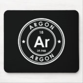 Argon Element Black Mouse Pad Mousepad (Vorne)