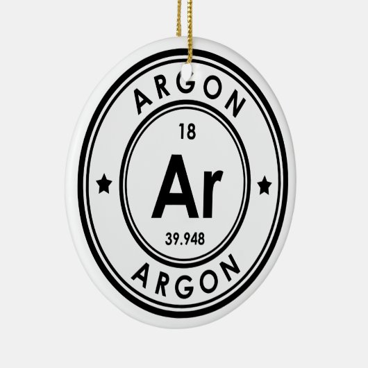 Argon Element Keramik Ornament (Rechts)