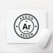Argon Element Mouse Pad Mousepad (Mit Mouse)