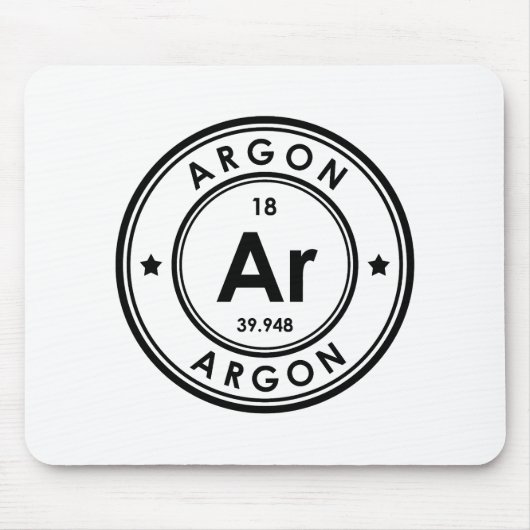 Argon Element Mouse Pad Mousepad (Vorne)