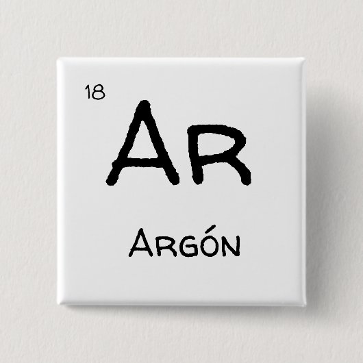 Argon Gas Button (Vorderseite)