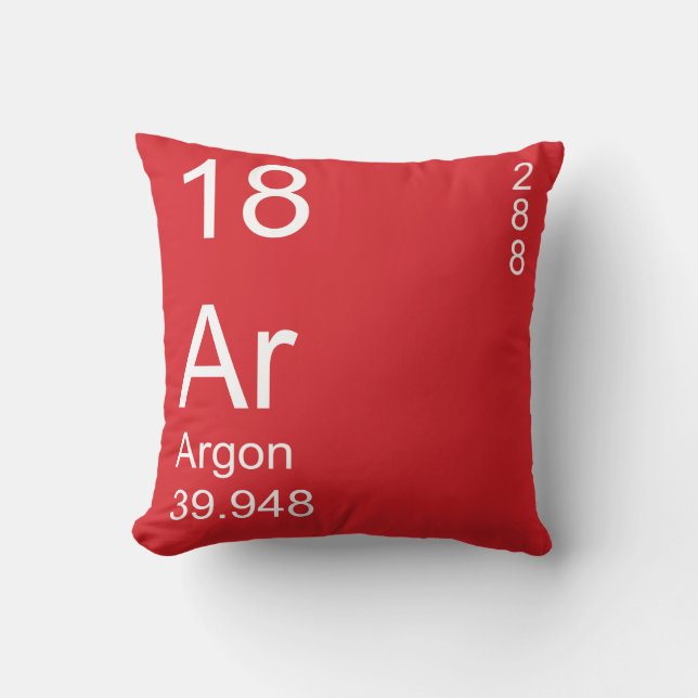 Argon Kissen (Vorderseite)