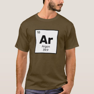 Argon / Periodische Tabelle - T - Shirt für Ar-Ele