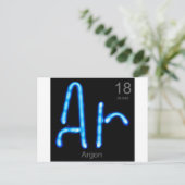 Argon Postkarte (Stehend Vorderseite)