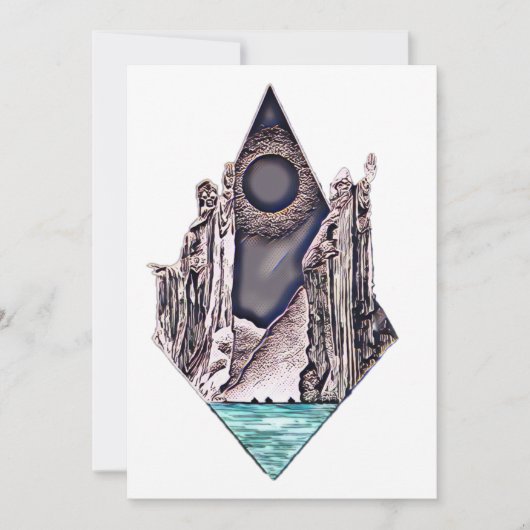 Argonath Einladung (Vorderseite)