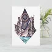 Argonath Einladung (Stehend Vorderseite)