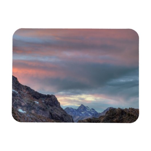 Argonaut Peak, Sonnenuntergang Magnet (Horizontal)