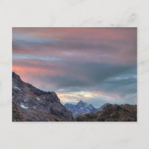 Argonaut Peak, Sonnenuntergang Postkarte