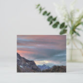 Argonaut Peak, Sonnenuntergang Postkarte (Stehend Vorderseite)