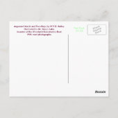 Argonauten-März, frühes Unterseeboot, Fotografien Postkarte (Rückseite)