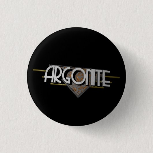 Argonit-Knopf Button (Vorderseite)