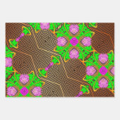 Argos Gatsby Op Art Sampler Geschenkpapier Set (Vorderseite 3)