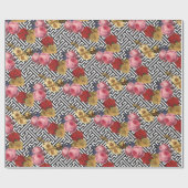 Argos mit Blumen Geschenkpapier (Flach)