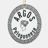 Argos - Peloponnes (Griechenland) Keramik Ornament (Links)