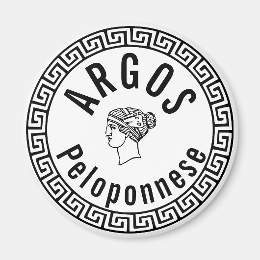Argos - Peloponnes (Griechenland) Magnet (Vorne)