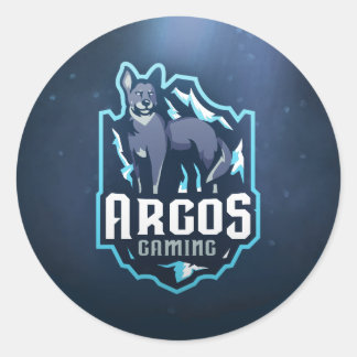 ArgosGaming_Sticker2 Runder Aufkleber