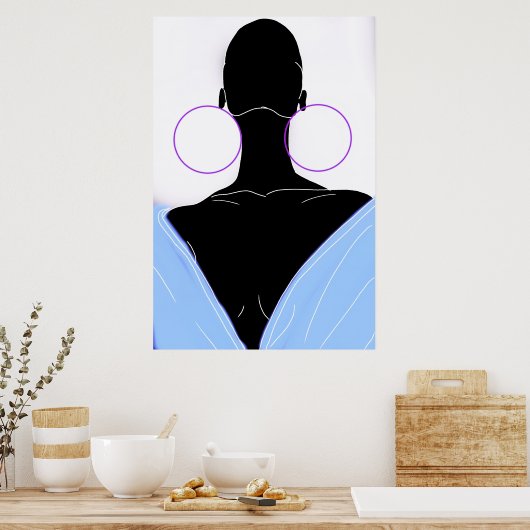 Argoslas original - deep seducion poster (Küche)