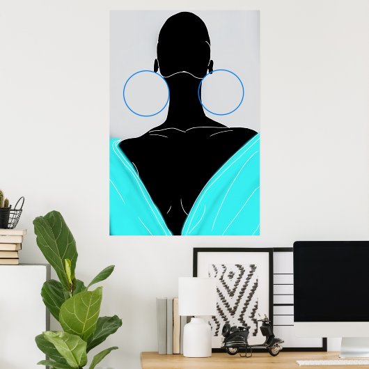 Argoslas original - deep vibe poster (Heimbüro)