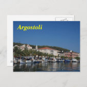 Argostoli Postkarte (Vorne/Hinten)