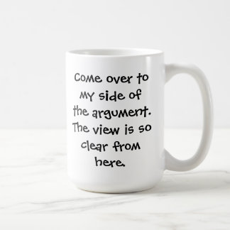 Argument-Tasse Kaffeetasse