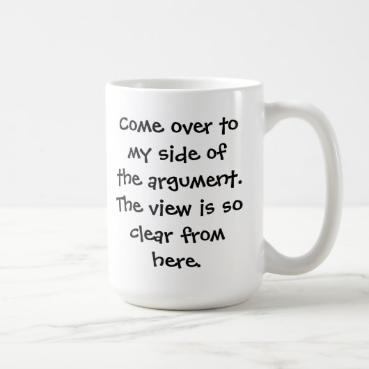 Argument-Tasse Kaffeetasse (Rechts)