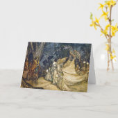 Argument von Oberon und Titania, anpassbare Karte (Gelbe Blume)