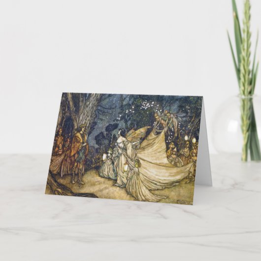 Argument von Oberon und Titania, anpassbare Karte (Vorderseite)