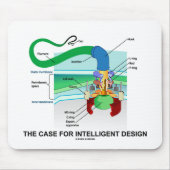 Argumente für intelligentes Design (Flagellum) Mousepad (Vorne)