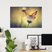 Argus-Schmetterlingsposter Poster (Heimbüro)