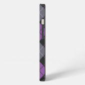 Argyle Design iPhone Hülle (Linke Seite)