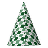 Argyle Geburtstag Partyhütchen (Rückseite)
