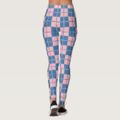 Argyle-Karo-Karo Leggings (Rückseite)